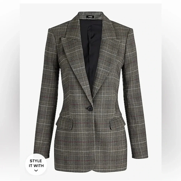 Express Plaid blazer - Picture 6 of 13